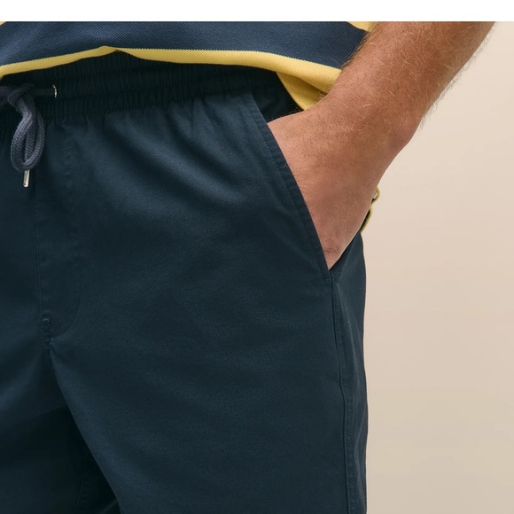 BROOKS BROTHERS | 6” Stretch Cotton Friday Club Shorts -Navy | Sz Medium - Picture 3 of 6